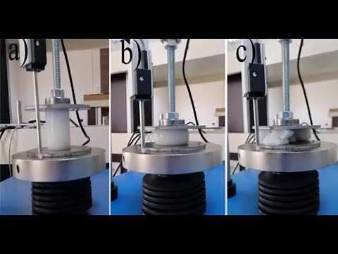 Mechanical Strength of Hydrogel TiO2 polymer Composites | Compression Tests | Mechanical test