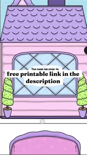 Kate Made free printable link, doll house_ have fun 😊