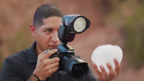 MagMod MagSphere 2 & MagGrip 2 Bundle, Magnetic Flash Diffuser Kit for On-Camera Photography, Modular Lighting Control System, Compatible with 99% of All Speedlites