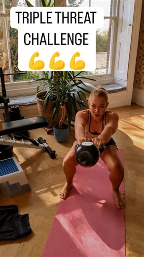 71 reactions | Here's my  Triple Threat Workout Challenge  Step...