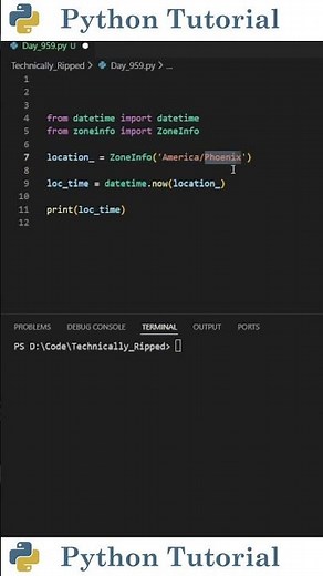 Quick Guide to Python’s ZoneInfo Module | Python Tutorial