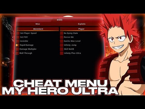 **UNDETECTED** My Hero Ultra: RUMBLE - Best Cheat Menu | Divine Cheat MHUR | Many Functions | FREE