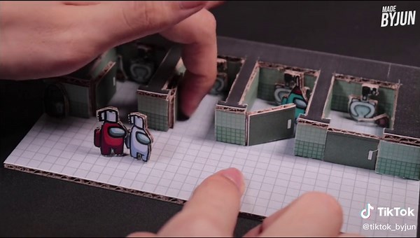 Creating an Among Us-Themed Toilet with Cardboard | DIY Tutorial