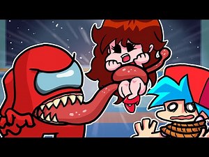 IMPOSTER KIDNAPPED GIRLFRIEND IN AMONG US?! Friday Night Funkin Animation