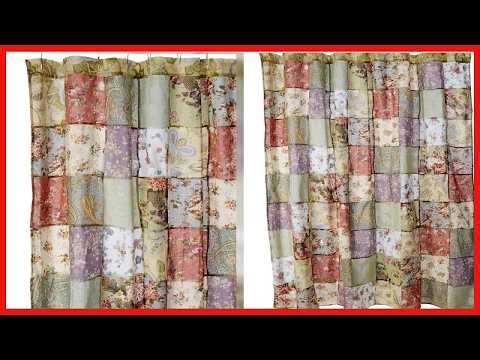 Blooming Prairie 100% Cotton Shower Curtain: Cozy Style Meets Practical Design