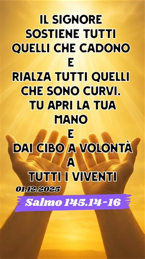 Il SIGNORE sostiene tutti quelli che cadono e rialza tutti quelli che sono curvi.#gesu #gesùcristo