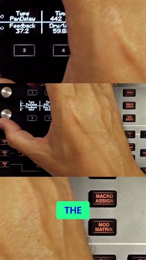 Hydrasynth Grit: Intuitive Sound Design #shorts