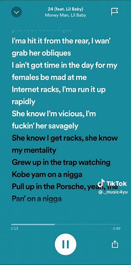 24 - Money Man (ft. Lil Baby)