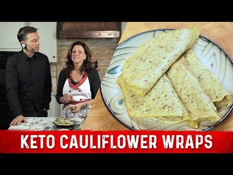 Keto Cauliflower Wraps Recipe – Dr. Berg