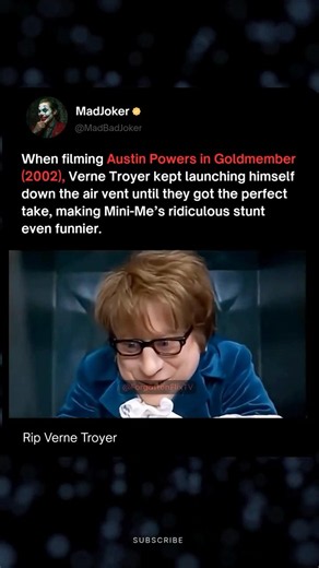 When Filming Austin Powers, Mini-Me Took The Funniest Stunt Too Seriously