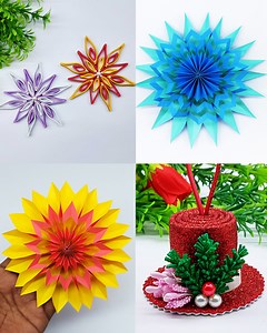 Most beautiful Christmas ornaments making very easy instruction step by step at home #diy #Christmas #handmade #decor | Origami Art & Crafts