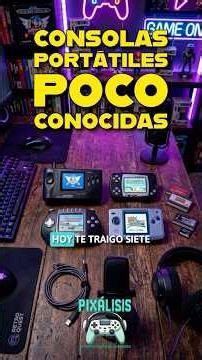 7 consolas PORTÁTILES tan RARAS que ni Game Boy las conoce #retrogaming