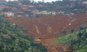 Hundreds feared dead in Sierra Leone after mudslides – video report