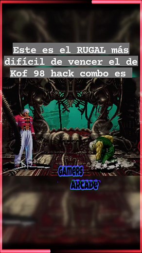 184K views · 3.2K reactions | Este es el RUGAL más difícil de vencer el de KOF 98 hack combo #gaming #CommunitySupport #COMBOS #VuelveAJugar #SNK #thekingoffighters #Rugal #viralreels #videojuegosretro #Arcade1Up #videojuegosgame #virales #residentevil #metalslug #capcom #thekingoffighters2002 #KOF #KOF98 | Gamers Arcade | Facebook
