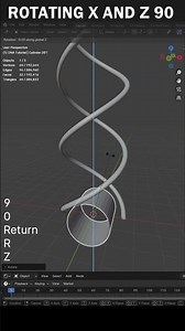 Making DNA in Blender 3D - Speedrun Tutorial #blender #3danimation #blender3d #3d #3dart #animation