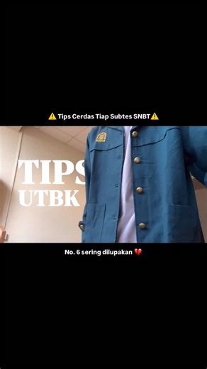 Khalid on Instagram: "🎯 Tips Cerdas UTBK Tiap Subtes (dan Ultimate Tips) 1️⃣ PU (Penalaran Umum) Biasakan nalar dari teks/diagram: cari pola, kesimpulan, dan hubungan sebab-akibat. Latihan soal logika dasar tiap hari > hafal trik. 2️⃣ PPU (Pengetahuan & Pemahaman Umum) Perbanyak kosakata, makna kata, antonim, idiom dasar, & pengetahuan umum. Tip: baca berita + catat kosakata baru. 3️⃣ PBM (Pemahaman Bacaan & Menulis) Latihan EYD, kalimat efektif, tanda baca, dan struktur paragraf. Bikin kebiasa