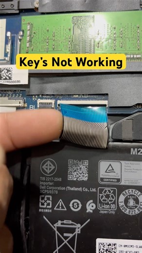 All Laptop Keyboard Single Particular Key Not Working Problem#macnitesh#keyboardtricks#2026short