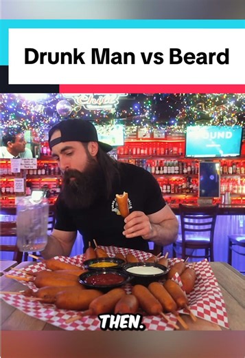 Drunk man vs Beardmeatsfood!! #beardmeatsfood #foodtok #mukbang #foodchallenge