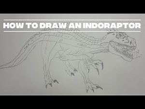 How To Draw An Indoraptor