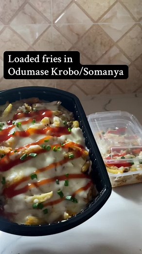 Loaded Fries Delicacies in Odumase Krobo