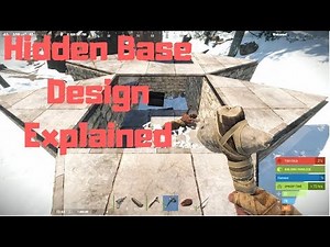 How to Build Hidden Foundation & Hidden Secondary Bases | Rust Beginner Guide to Stability Bunkers