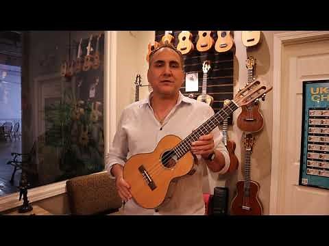 KALA KA-SCAC-T5 SOLID CEDAR, ACACIA GLOSS 5 STRING TENOR UKULELE