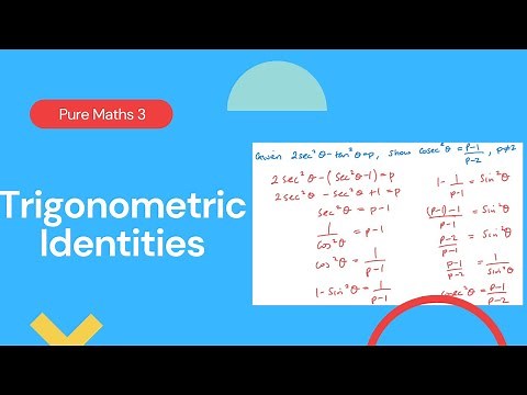 Trigonometric Identities (Edexcel IAL P3 3.4)