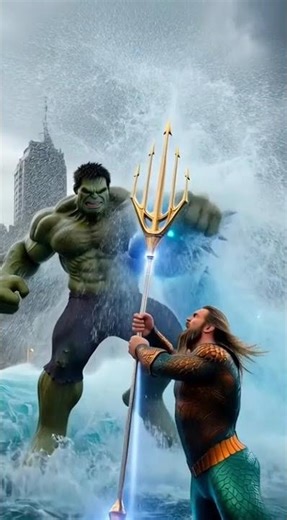 Hulk SMASHES Aquaman in Ocean Battle 🌊💥 Marvel vs DC