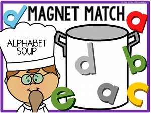 Alphabet Soup Letter Identification And Matching