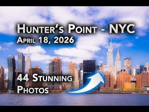 Hunter’s Point, Queens in Spring | NYC Photography with the Canon R6 Mark III