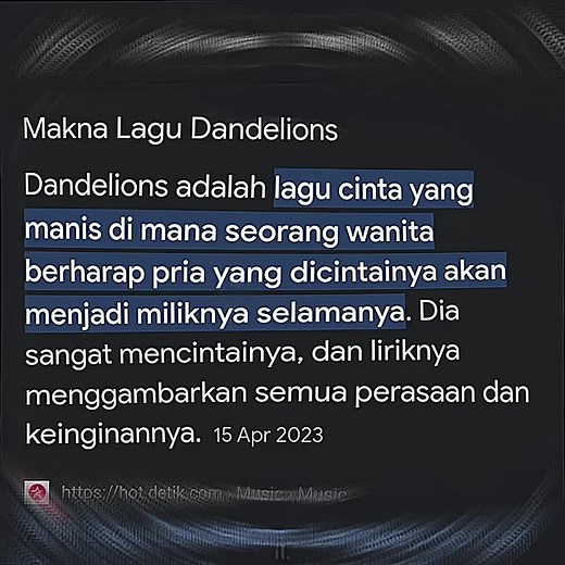 Meaning of Dandelions: Exploring Love Songs and Translations