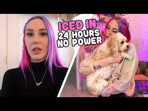 Trapped With Out Heat or Power + Taking My Dog To The ER (Dallas Winter Storm)