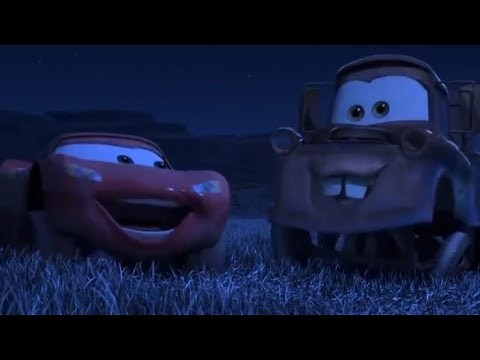 McQueen e Mate Fugindo Do Frank /Carros (2006) (HD) Dublado