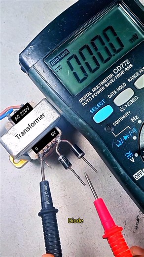 Diodes as rectifiers.#diode #cathode #anode #rectifier #acdc #basic #electronic