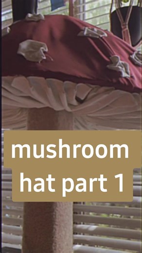 How to Make a Mushroom Hat with Cardboard - DIY Tutorial