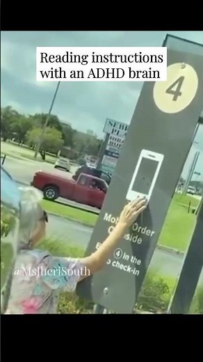 Reading instructions with an ADHD brain