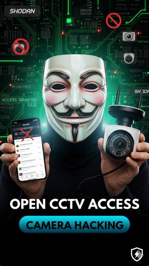 Cyber Wizard | Cyber Security | Access open and unsecured camera - IoT Devices . ⚠️ Disclaimer All content shared on this page is for educational and awareness purposes... | Instagram