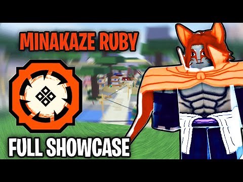 [CODE] Minakaze Ruby Bloodline Full Showcase! | Shindo Life Rellgames