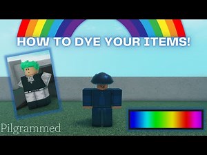 PILGRAMMED - How to dye your items!