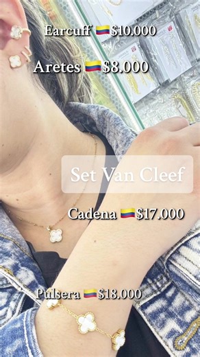✨Delicadeza, encanto y un toque de Van Cleef✨ Envíos a todo el país 100% seguros🇨🇴 Síguenos en In:Sohoaccesorios20 #lovientiktok🤭💫💫💫 #joyasentendencia #vancleef #pulserasparacompartir #Recomendado #Accesorios #Estilo2025 #TendenciasDeModa #DetallesQueEnamoran #joyasentendencia #setvancleef🖤 #vancleef #ComplementaTuLook #joyasvancleef #joyasonline #bogota🇨🇴 #colombia #fypシ゚ #