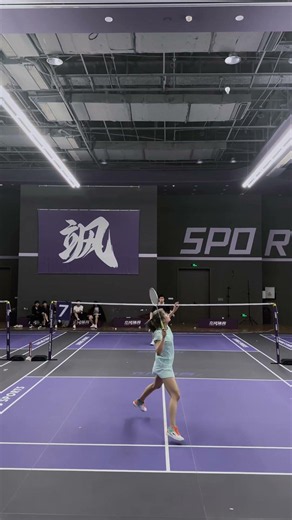 ?? #Badminton #Pan Yulu #Highlights of Badminton Match