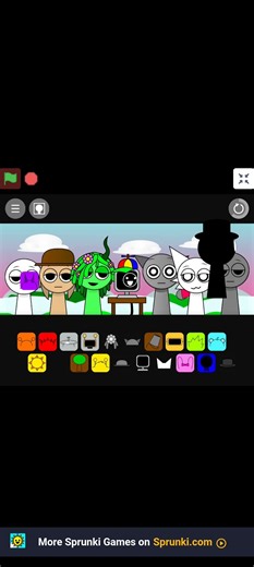 Sprunki Kiss ⚡ Fast Glitch Loop High Energy Remix #shorts