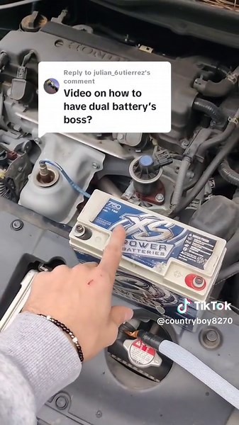 Replying to @julian_6utierrez Here is the Easiest way to hook up a secondary battery without fuses! #fyp #following #foryou #caraudio #sundownaudio #like #bass #viral #audio #trending #subwoofer #soundsystem #ds18 #ds18 #short #