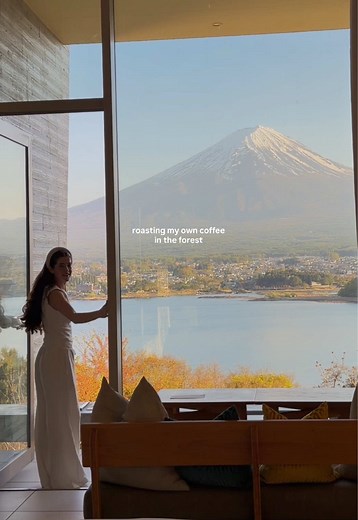 Roast Your Own Coffee Bean Near Mt. Fuji