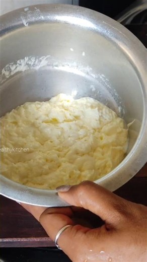 How to extract butter in just 2 minutes! Part 1! Butter recipe ❤️