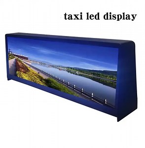 [Hot Item] Taxi Car Top Roof Advertising LED Display Screen Panel Sign