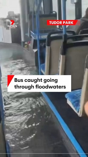 A bus driver has travelled through floodwaters in Logan, south of Brisbane, after South East Queensland was drenched by more heavy rain. #floods #qldfloods #7NEWS | 7NEWS Sydney