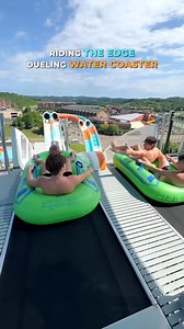 12K views · 120 reactions | Riding THE EDGE water coaster | ALL Roller Coasters | Facebook