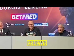 Tyson Fury post fight says Usyk easier fight than joe Joyce