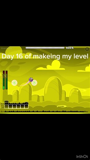 Day 4 of decorating my geometry dash level